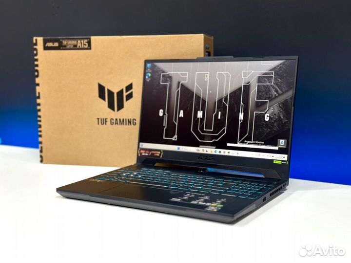 Asus TUF 144Гц RTX4060 8G 140W Ryzen 5 7535HS DDR5