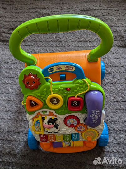 Детская музыкальная каталка-ходунки