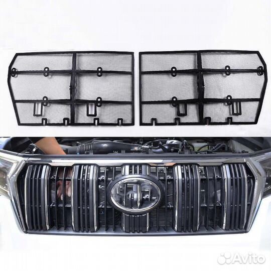 Prado 150 Москитная Сетка в решетку Q7CF3