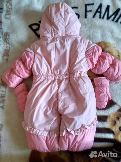 Комбинезон зимний для девочки