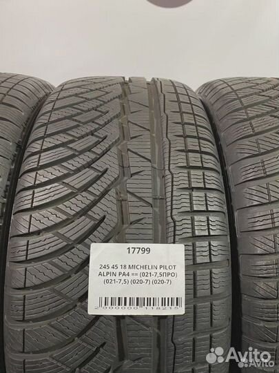 Michelin Pilot Alpin PA4 245/45 R18