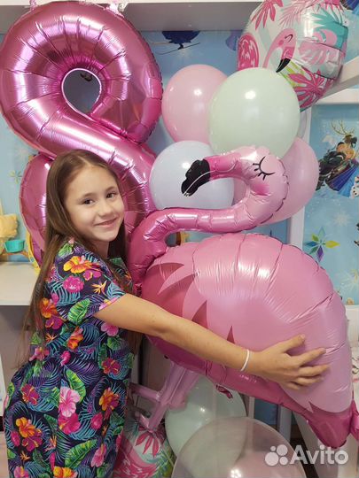 Фольгированные шары цифра