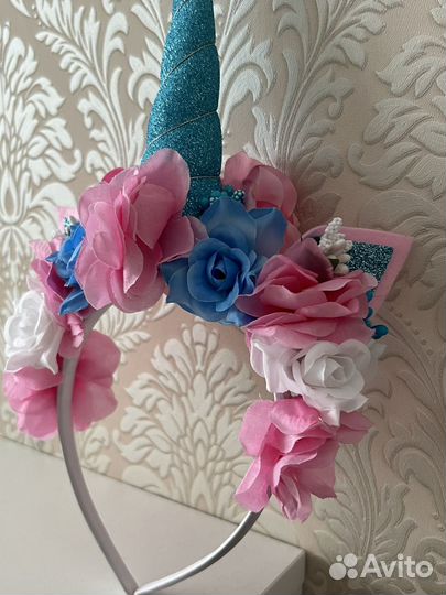 Ободок единорог для девочки/девушки