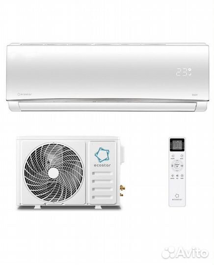 Сплит система новая ecostar KVS -RAY07ST