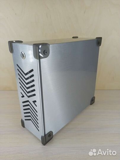 Корпус для пк mini itx серебро