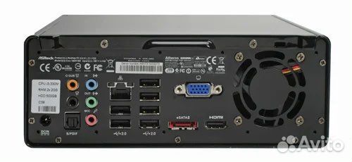 Микрокомпьютер ASRock Core 100HT-BD