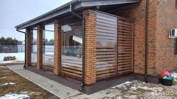 Тонированные мягкие окна