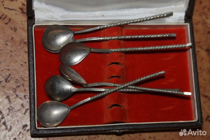 Чайные наборы мнц СССР ложечки