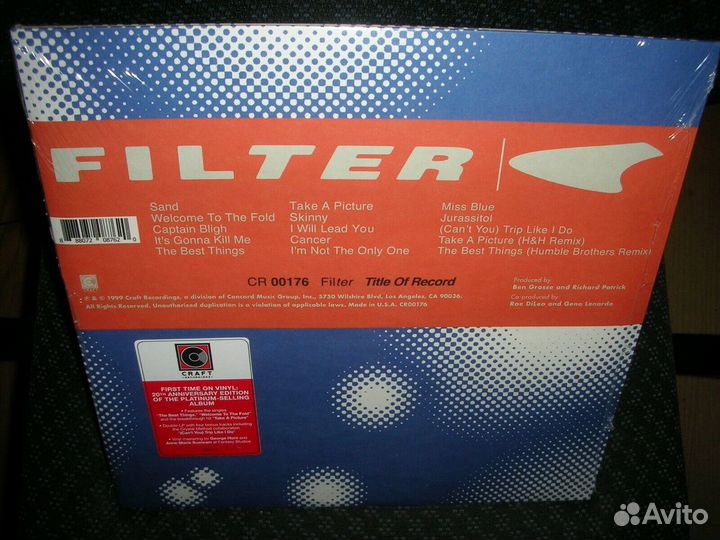 Filter - Title Of Record (2 Black Vinyl) US