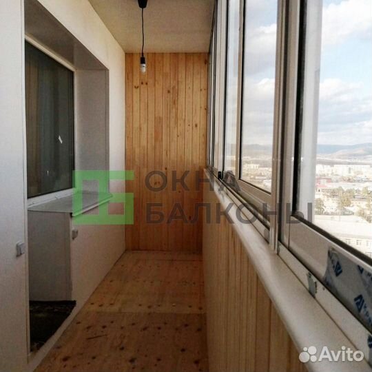 Остекление балконов в панельном доме