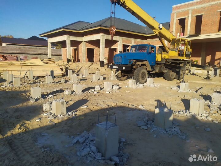 Сваи забивные железобетон, монтаж