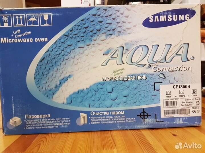Микроволновая печь Samsung CE1350R (объем 37л)
