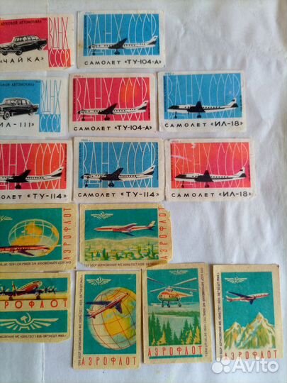 Спичечные этикетки СССР