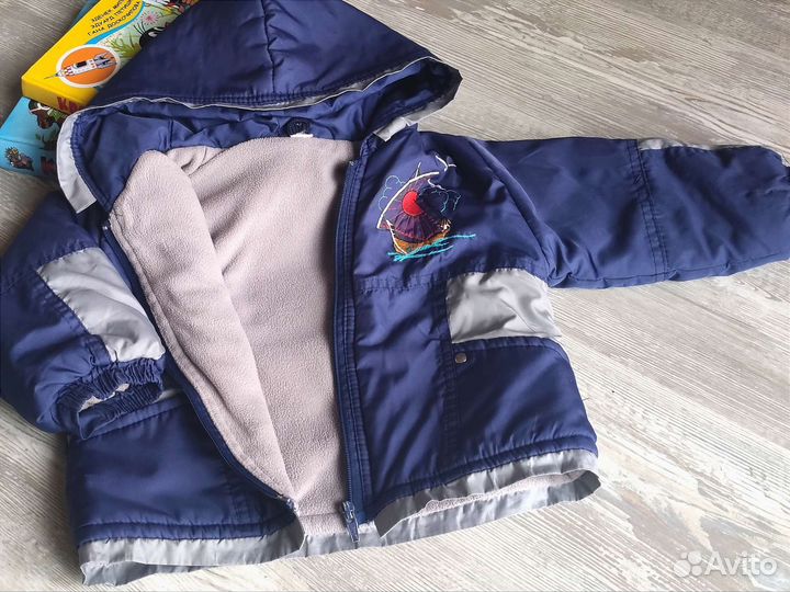 Демисезонный комбинезон для мальчика 86 92