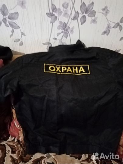 Форма охраны черная