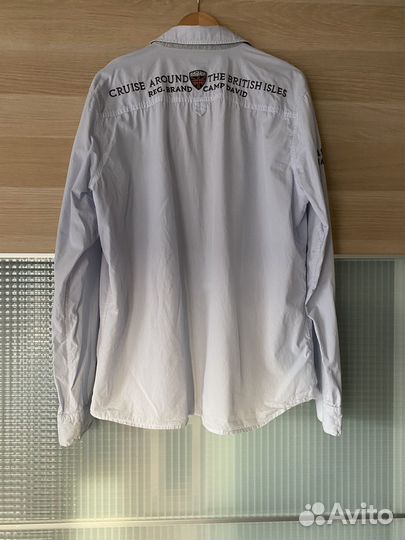Рубашка в полоску Camp David XL оригинал