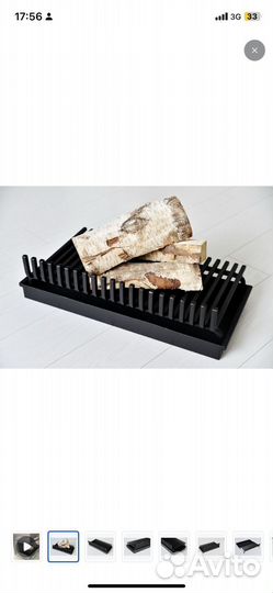 Продаётся новый чугунный дровник в камин