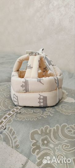 Шлем шапка противоударный для малышей