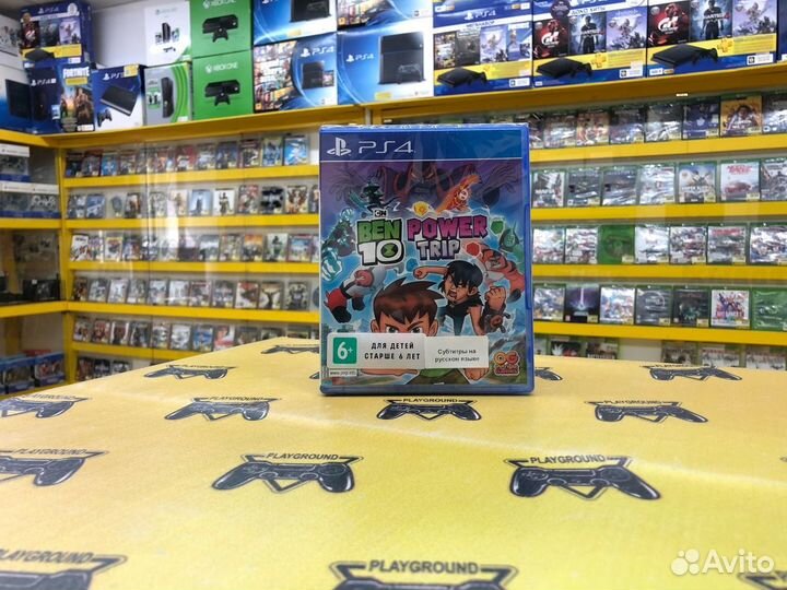 Ben 10 Мощное Приключение PS4 Новый Диск