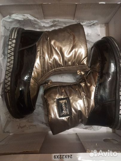 Сапоги дутики для девочки Kenka 24