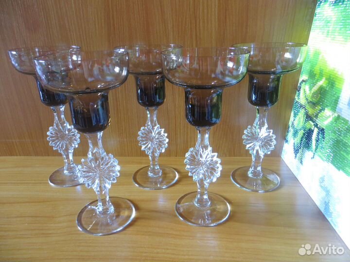 Бокалы для шампанского Подсвечники Гусь Хруста