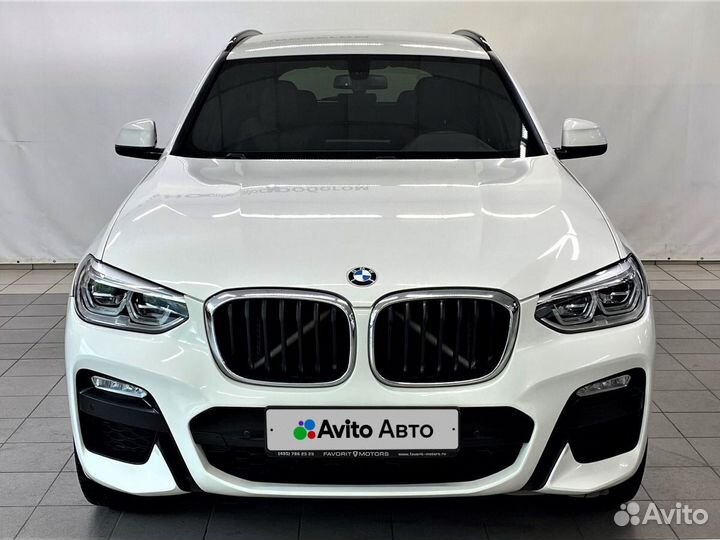 BMW X3 2.0 AT, 2018, 120 230 км