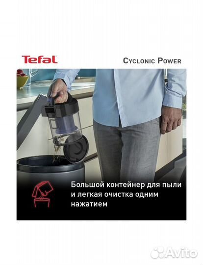 Пылесос Tefal Cyclonic Power TW1931RH