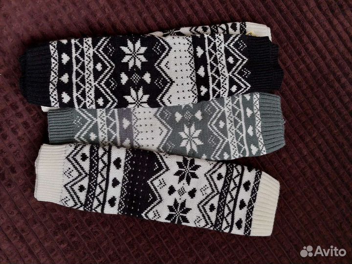 Гетры женские вязаные