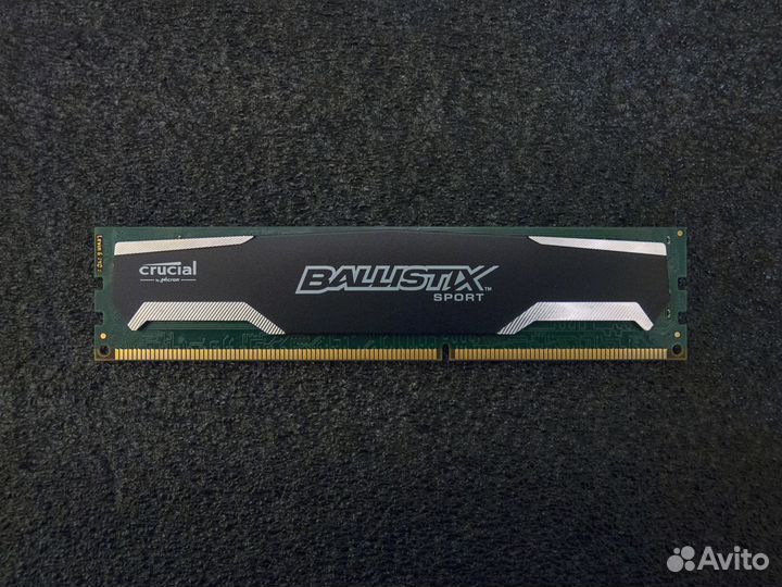 DDR3 8gb 1600mhz 2rank CL9-9-9-24 Ballistix Sport