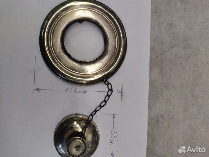 Душник латунь номерные царизм и медаль