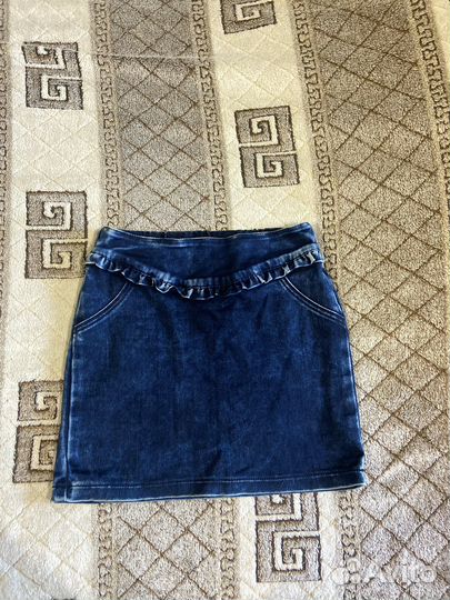 Юбка джинсовая
