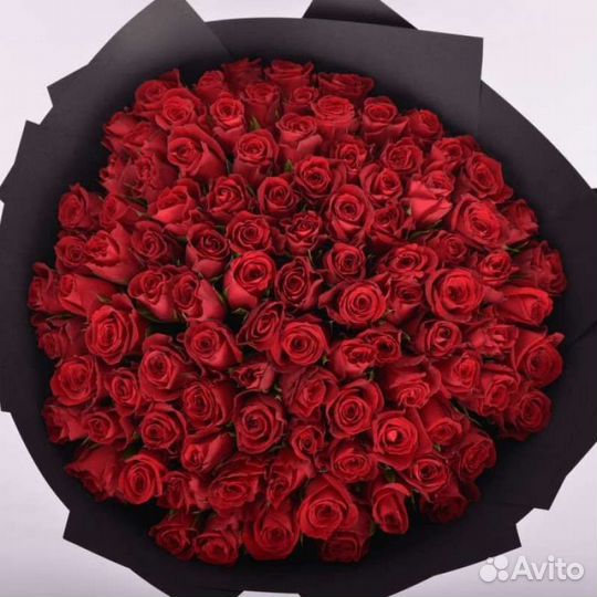 Цветы розы 101 с доставкой