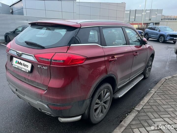 Geely Atlas 1.8 AT, 2020, 43 150 км