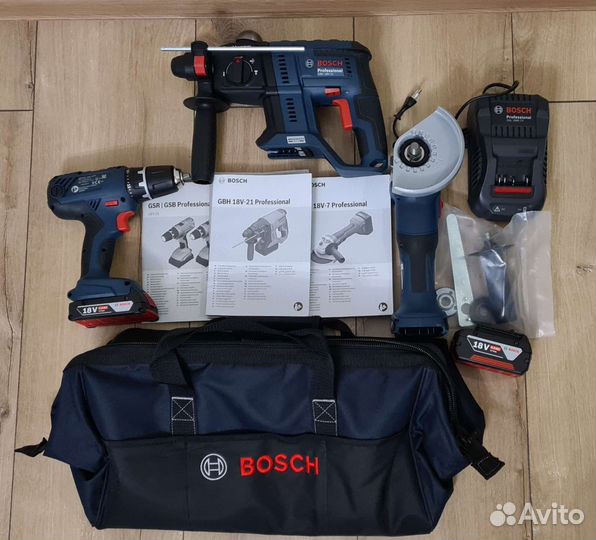 Набор инструментов Bosch Professional 18V