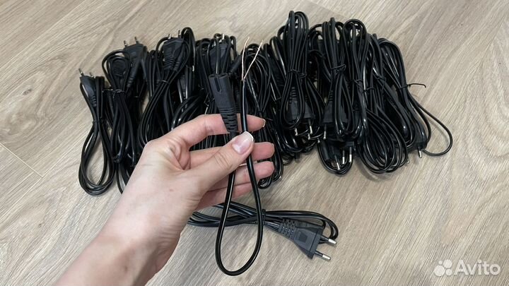 Оптом шнур сетевой 8 восьмерка C7 новые