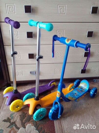Самокаты детские (разные, новые)