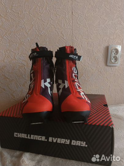 Лыжные ботинки alpina