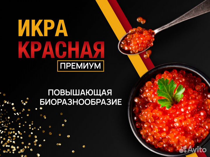 Красная икра lux премиум