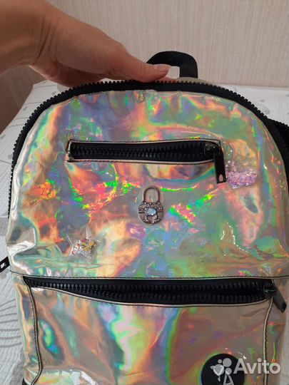 Целый водоотталкивающий рюкзак школьный разноцветн