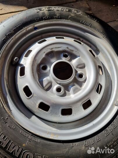 Колесо запаска daewoo matiz