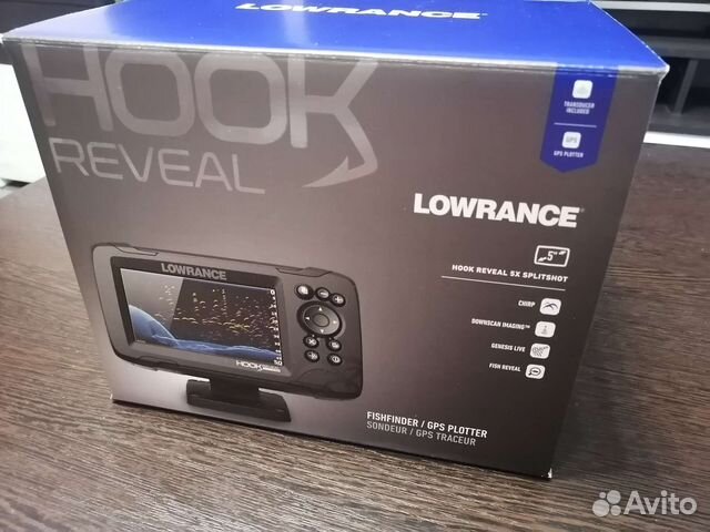 Lowrance Hook Reveal 5 RUS