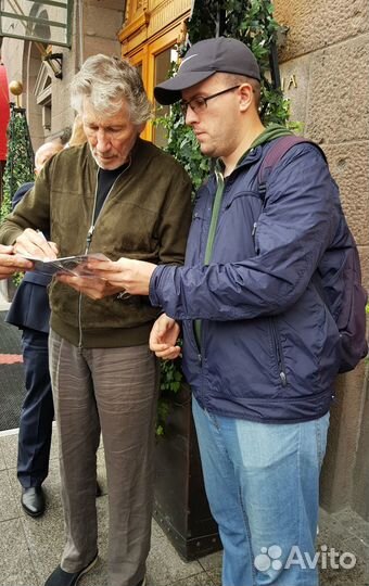 Автограф Roger Waters (Pink Floyd)