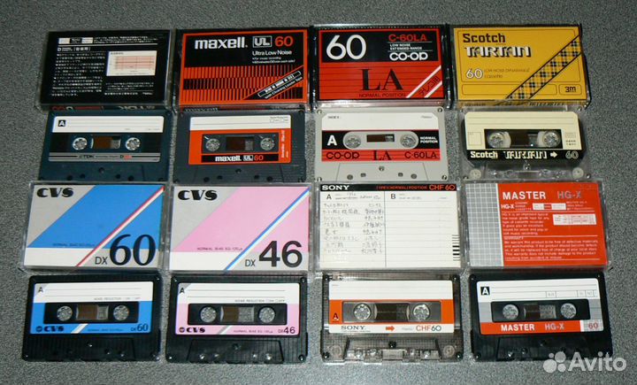 Редкие винтажные японские кассеты