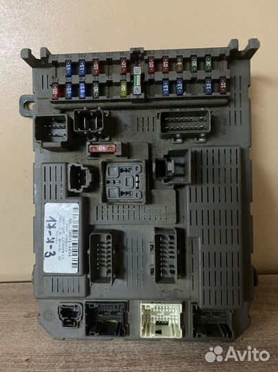 Блок предохранителей citroen с5 2001-2004