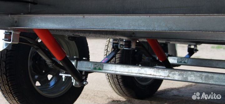 Прицеп двухосный 3,4 Х 1,5 м. кат. В мзса 32