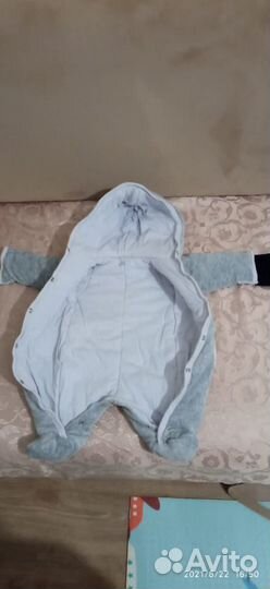 Комбинезон теплый 56 размера