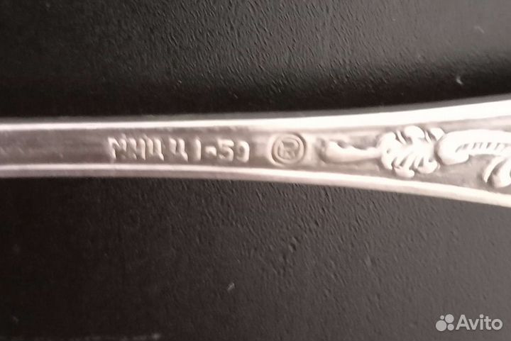 Чайные ложки из мельхиора СССР