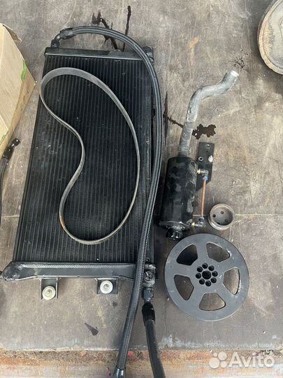 Тюнинг на audi 3.0 tfsi шкив, радиатор, бачок