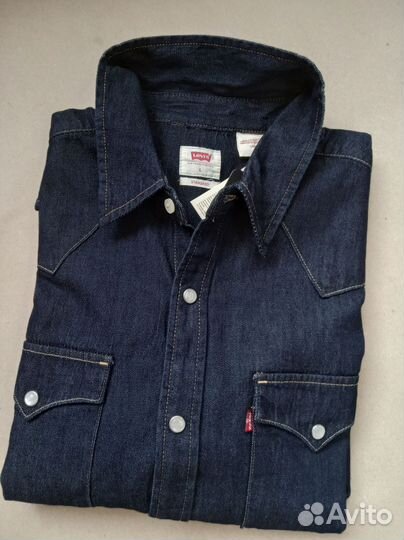 Levi's standard fit. Рубашка джинсовая. Оригинал