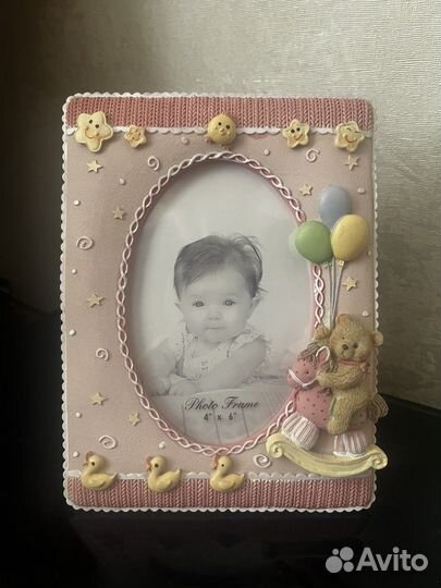 Новая обьемная детская фоторамка 10*15